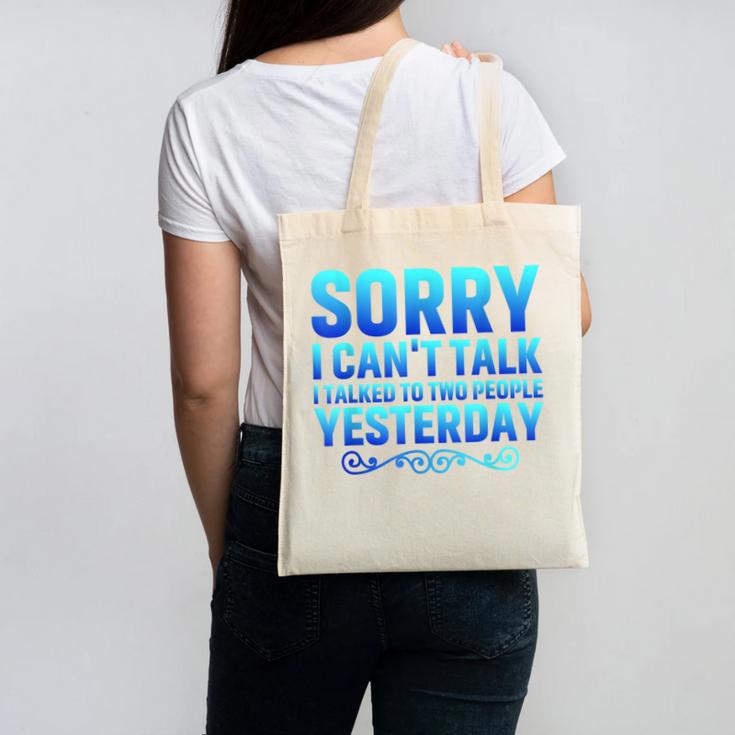 Introvert Antisocial Sarcasm Introverts Anti Social Canvas Tote Bag