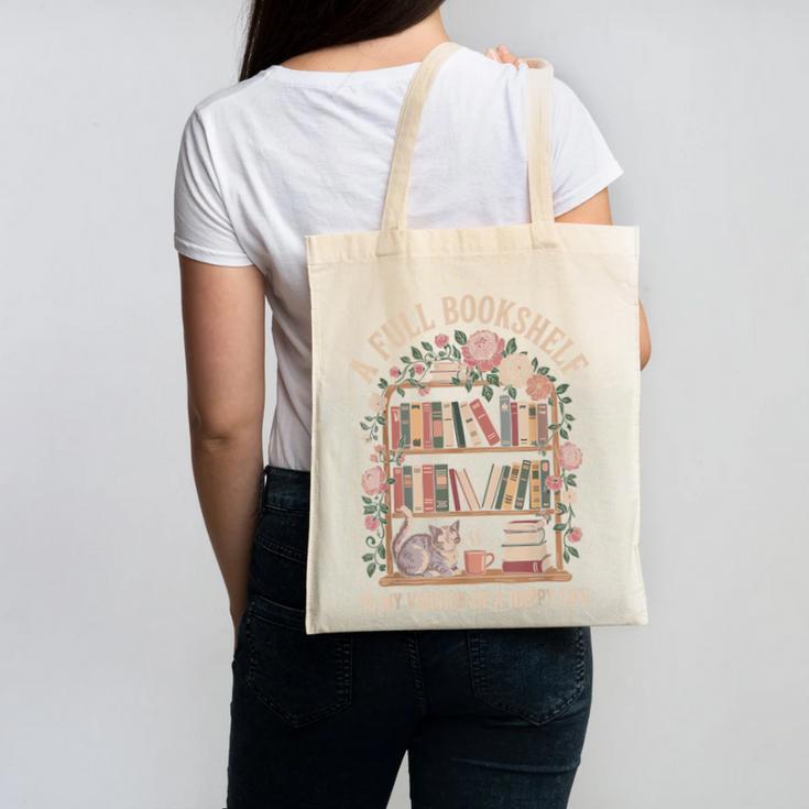Librarian For Book Lover And Reader Reading Canvas Tote Bag