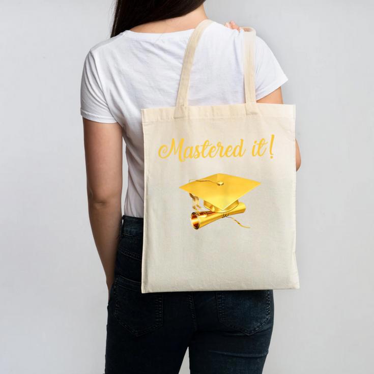Mastered It Shirt Graduation MD Graduate Canvas Tote Bag