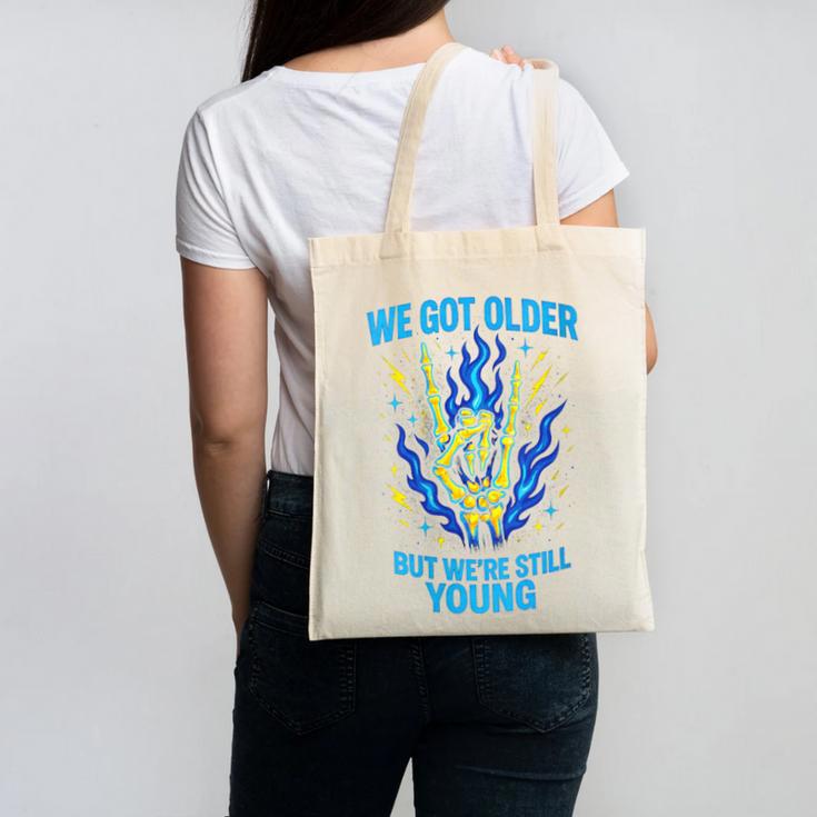 We Got Older Emo Punk Rock Nostalgia Canvas Tote Bag