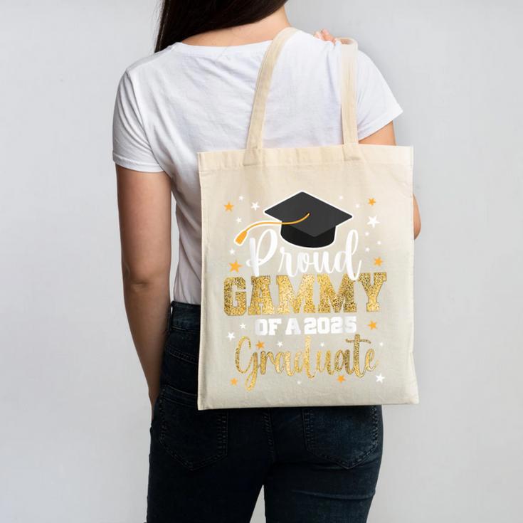 Proud Gammy Of A Class Of 2025 Graduate Senior Graduation Canvas Tote Bag