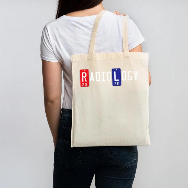 Radiology Tech X-Ray Markers 2020 Graduation Canvas Tote Bag