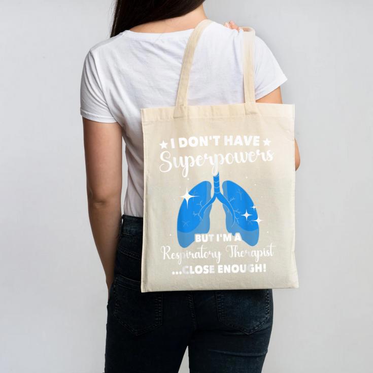 RT School Graduation Respiratory Therapist Canvas Tote Bag