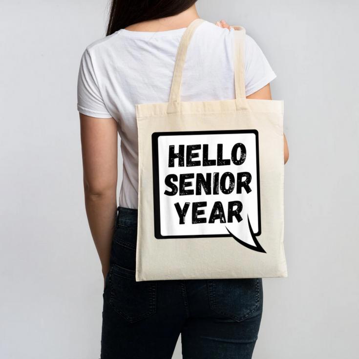 Seniors Class Of 2026 Back To School Graduation Canvas Tote Bag