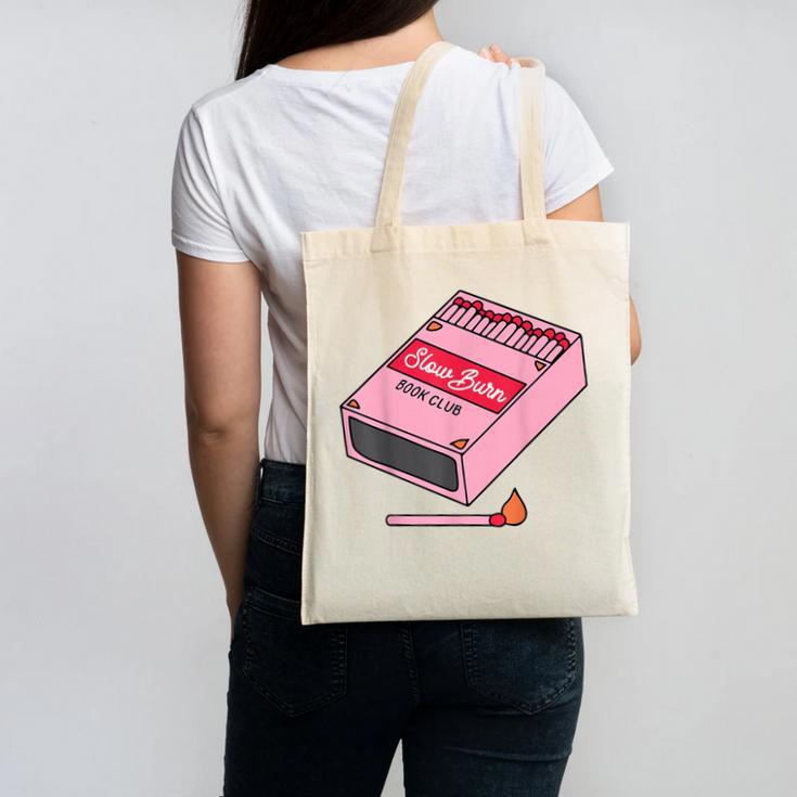 Slow Burn Book Club Canvas Tote Bag