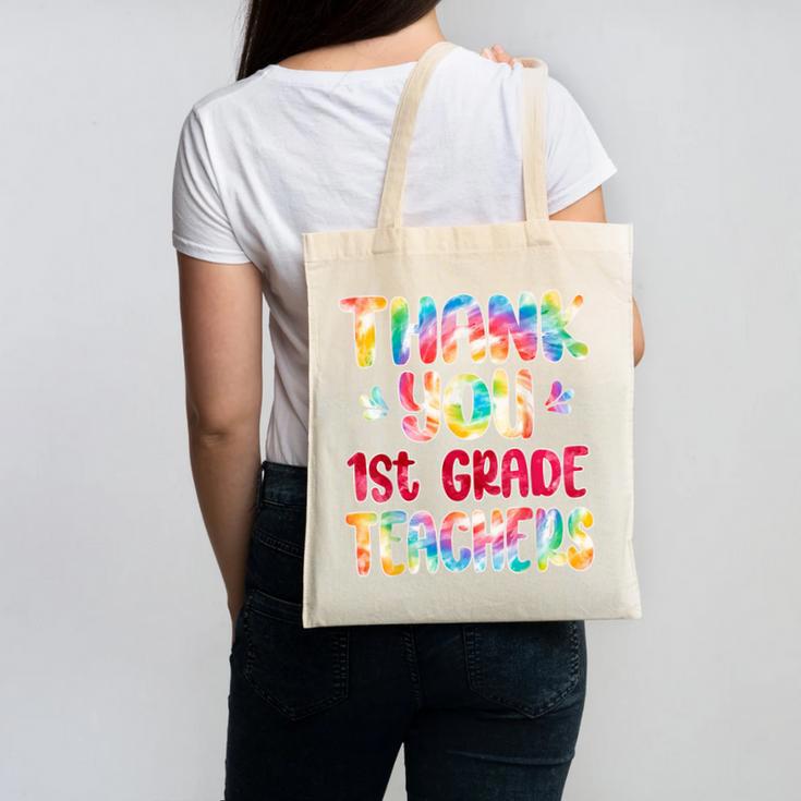 Thank You 1st Grade Teachers Graduation Last Day Of School Canvas Tote Bag
