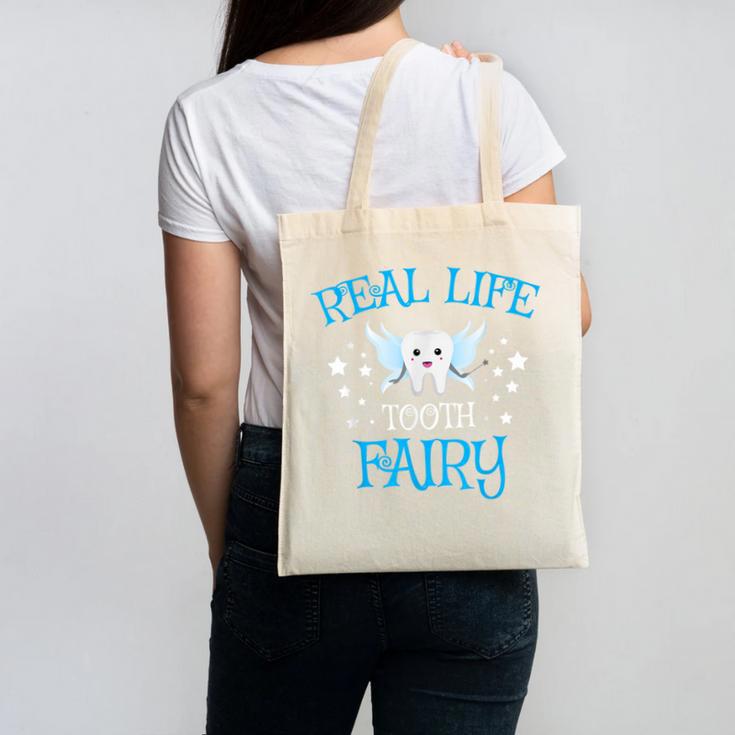Tooth Fairy Tshirt Cute Dental Hygienist Graduation T Shirt Canvas Tote Bag