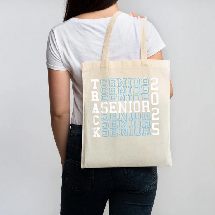 Track Senior Night Track Senior 2025 Graduation 50 Canvas Tote Bag