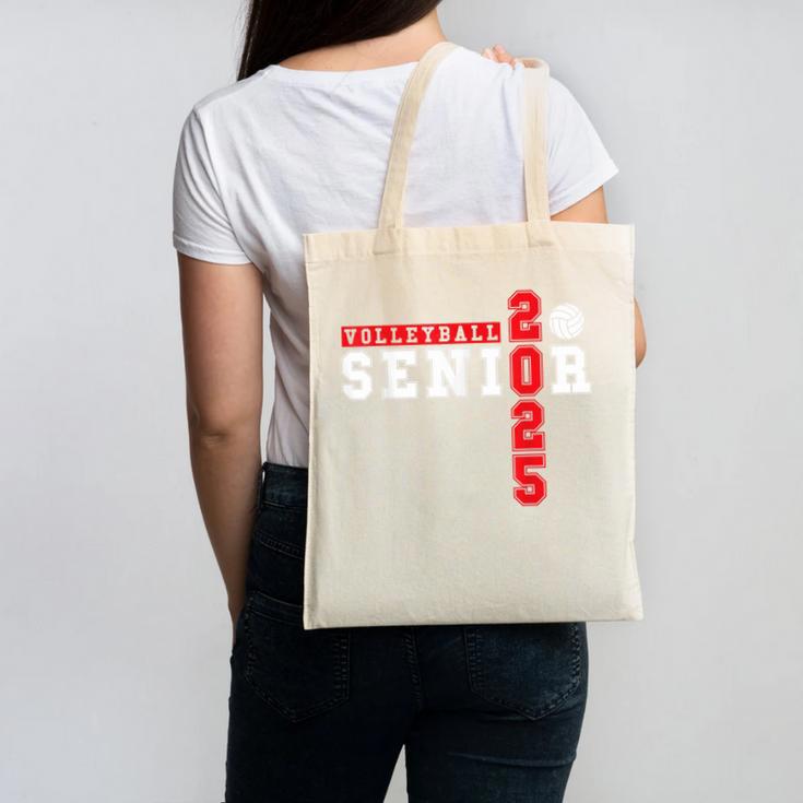 Volleyball Senior Night Volleyball Senior 2025 Graduation 5 Canvas Tote Bag