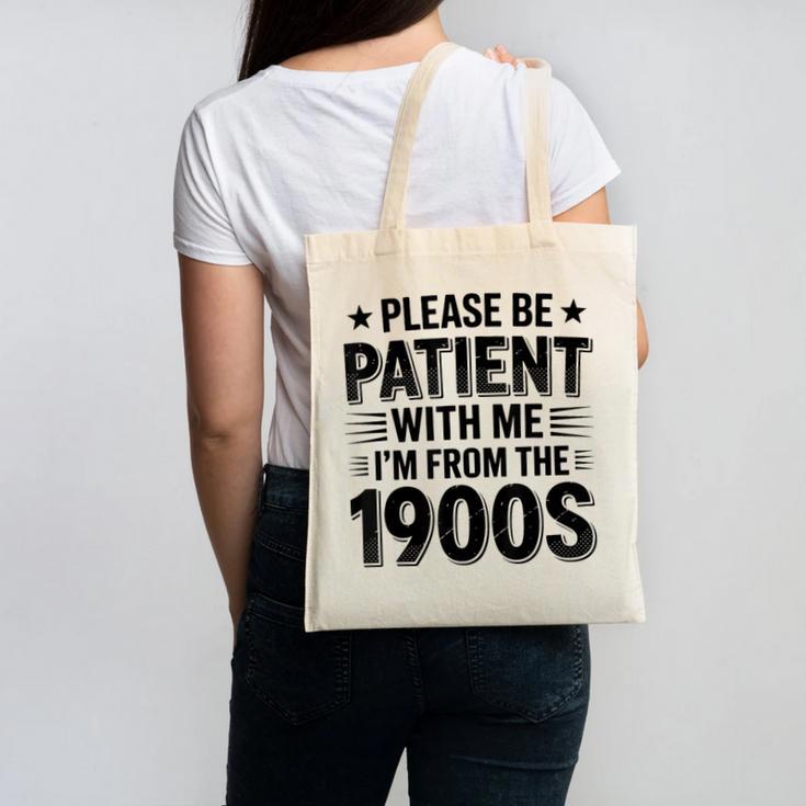 1900s Generation – Nostalgia Graphic Canvas Tote Bag