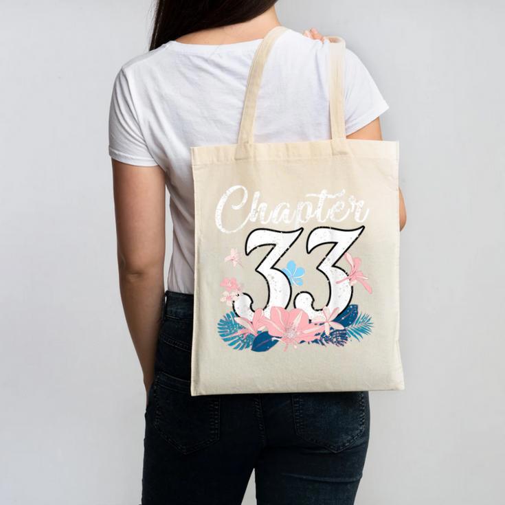 1988 Happy Birthday Chapter 33 Year Old Women Book Lover Canvas Tote Bag