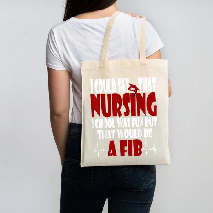 2020 Graduation Nurses RN LPN NP Canvas Tote Bag