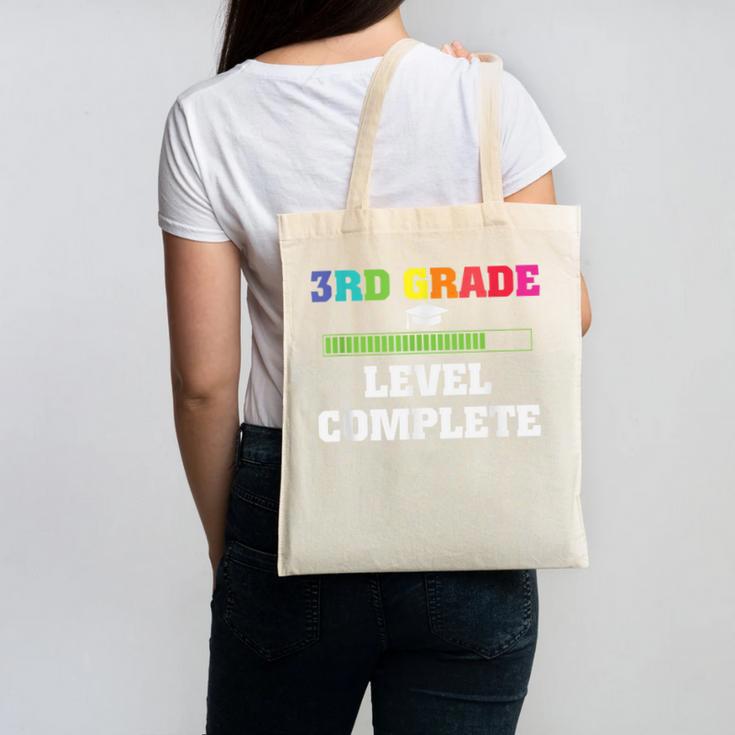3rd Grade Level Complete Third Grade Graduation Canvas Tote Bag
