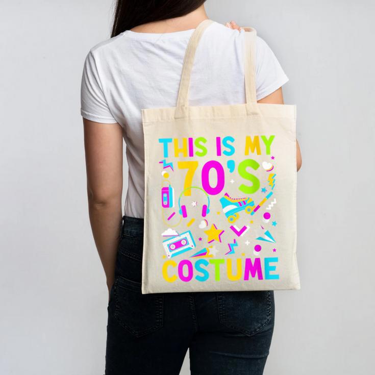 This Is My 70's Costume Nostalgia Mixtape Era 1970s Party Canvas Tote Bag