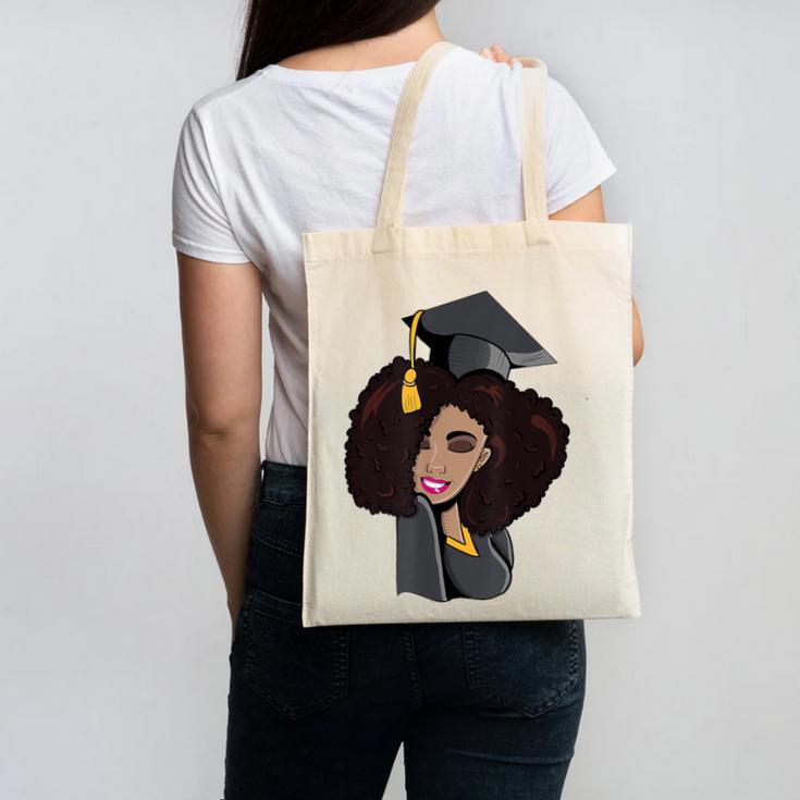 African Woman Educated Graduation 2019 Proud Canvas Tote Bag