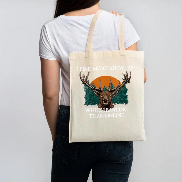 More Answers While Hunting Introvert Hunter Antisocial Canvas Tote Bag More Answers While Hunting Introvert Hunter Antisocial Canvas Tote Bag