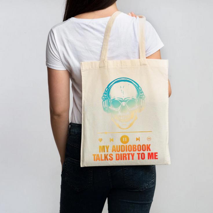 Audiobook Reader Smut Book My Audiobooks Talks Dirty To Me Canvas Tote Bag Audiobook Reader Smut Book My Audiobooks Talks Dirty To Me Canvas Tote Bag