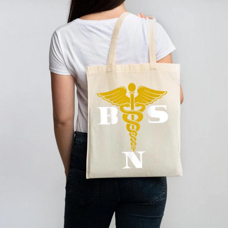 Bachelor Of Science Nursing Graduation Canvas Tote Bag