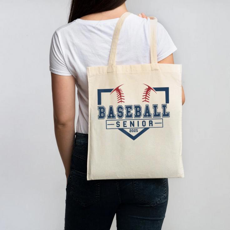 Baseball Senior Night Baseball Senior 2025 Graduation 50 Canvas Tote Bag