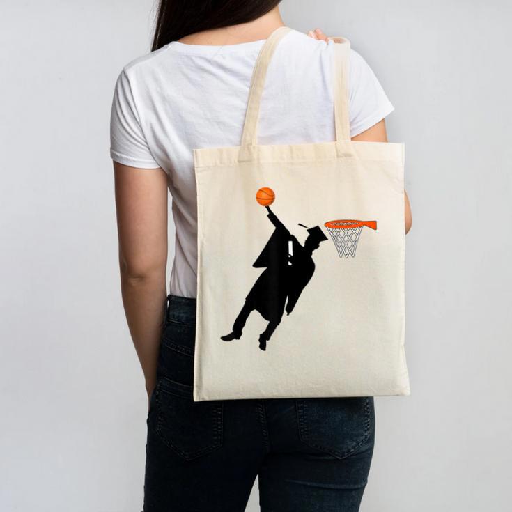 Basketball Slam Dunk Elementary Graduation 2025 6th Grade Canvas Tote Bag
