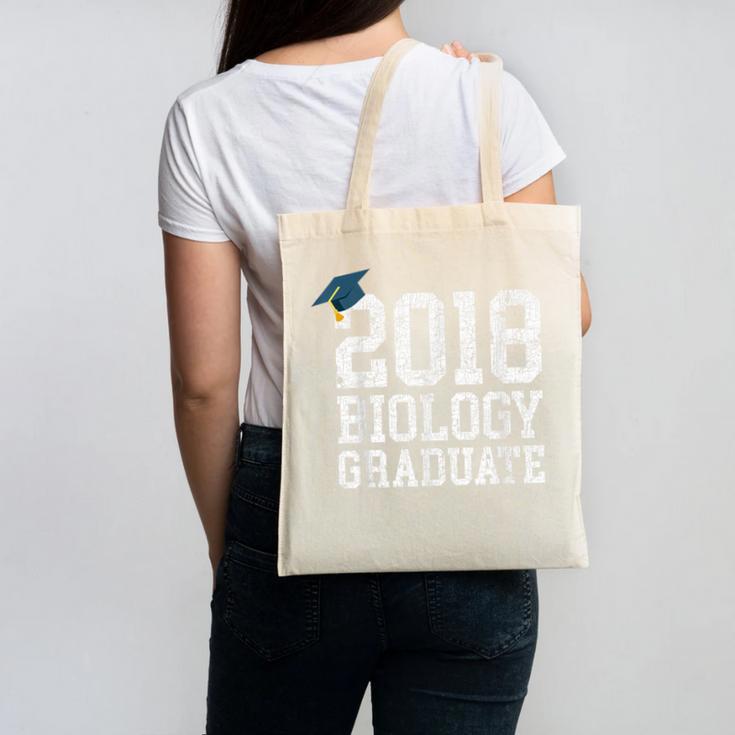 Biology Graduation Shirt 2018 Science Biology Graduate Canvas Tote Bag