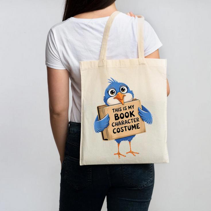This Is My Book Character Costume Pigeon Kids Reading Canvas Tote Bag This Is My Book Character Costume Pigeon Kids Reading Canvas Tote Bag