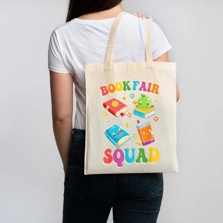 Book Fair Squad Canvas Tote Bag