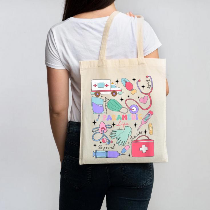 Can’t Talk Right Now Doing Paramedic Nurse Graduation Canvas Tote Bag