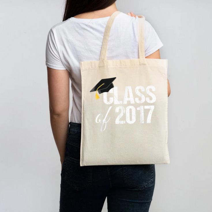 Class Of 2017 Senior Graduation Canvas Tote Bag