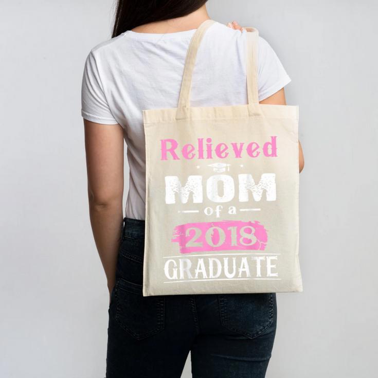 Class Of 2018 Graduation Shirt Mom Of Graduate Canvas Tote Bag