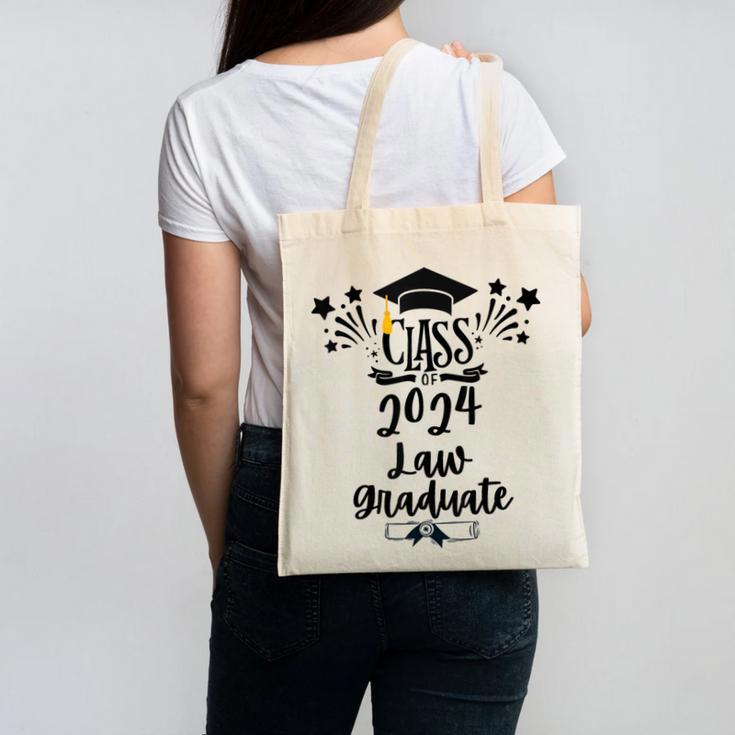 Class Of 2024 Law Graduation 2024 JD Degree Law Graduate Canvas Tote Bag