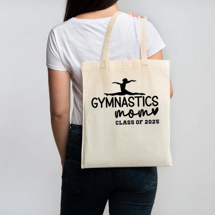 Class Of 2025 Gymnastics Mom Senior Gymnast Graduation Canvas Tote Bag