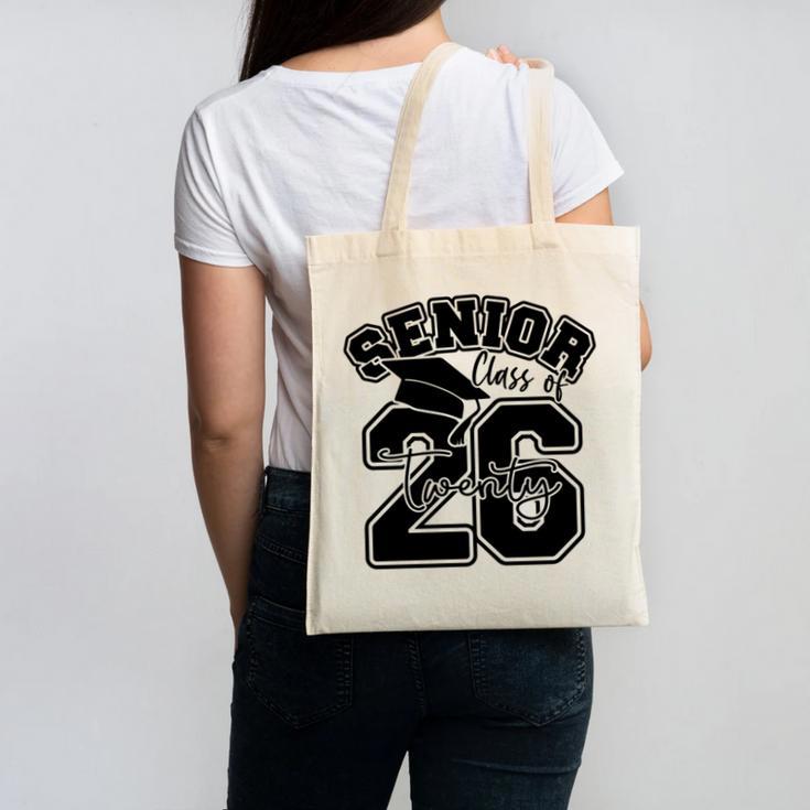 Class Of 2026 Senior 2026 Graduation Canvas Tote Bag