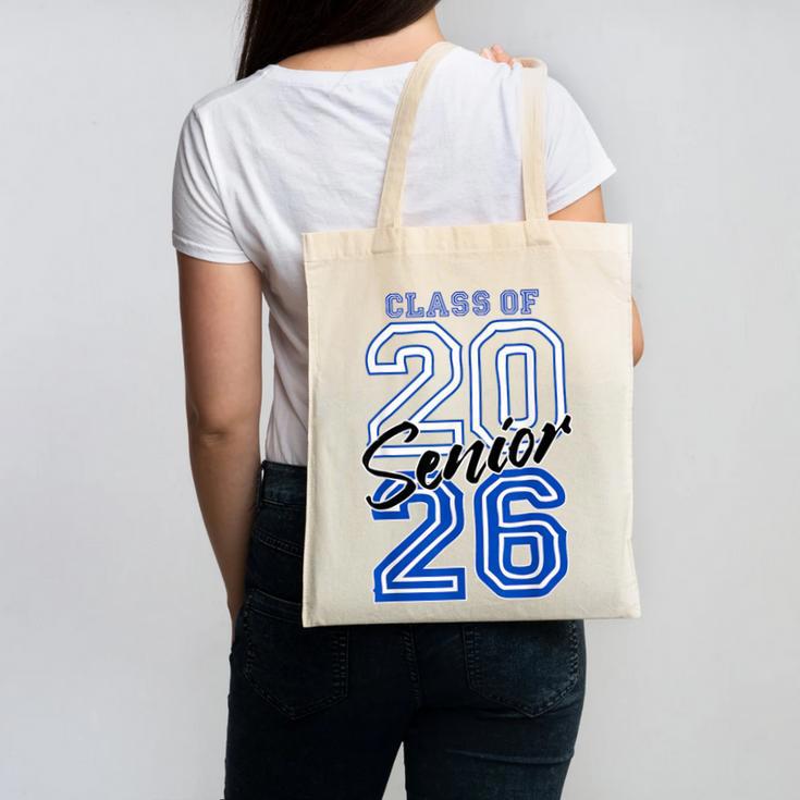 Class Of 2026 Senior Graduation High School And College Grad Canvas Tote Bag
