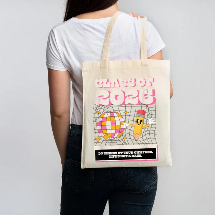 Class Of 2026 Students Graduate 2026 Graduation Canvas Tote Bag