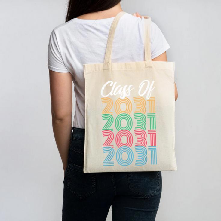 Class Of 2031 Kindergarten GraduationShirt Canvas Tote Bag