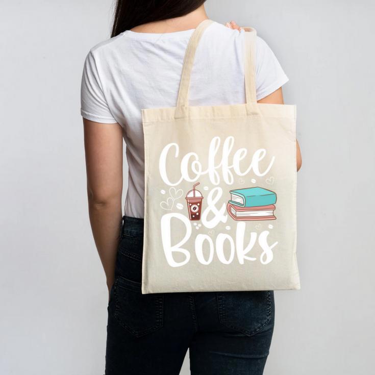 Coffee And Books Canvas Tote Bag