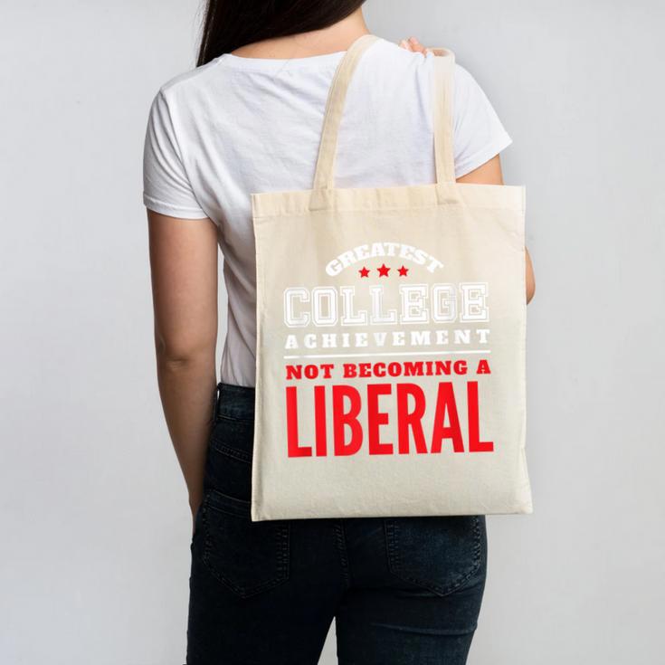College Graduation For Conservatives Canvas Tote Bag