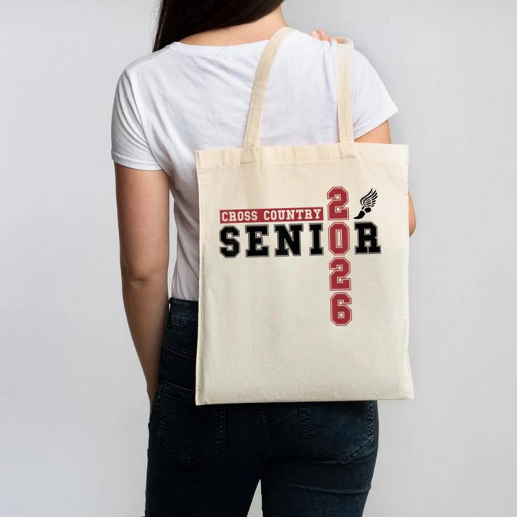 Cross Country Senior Night XC Senior 2026 Graduation 90 Canvas Tote Bag
