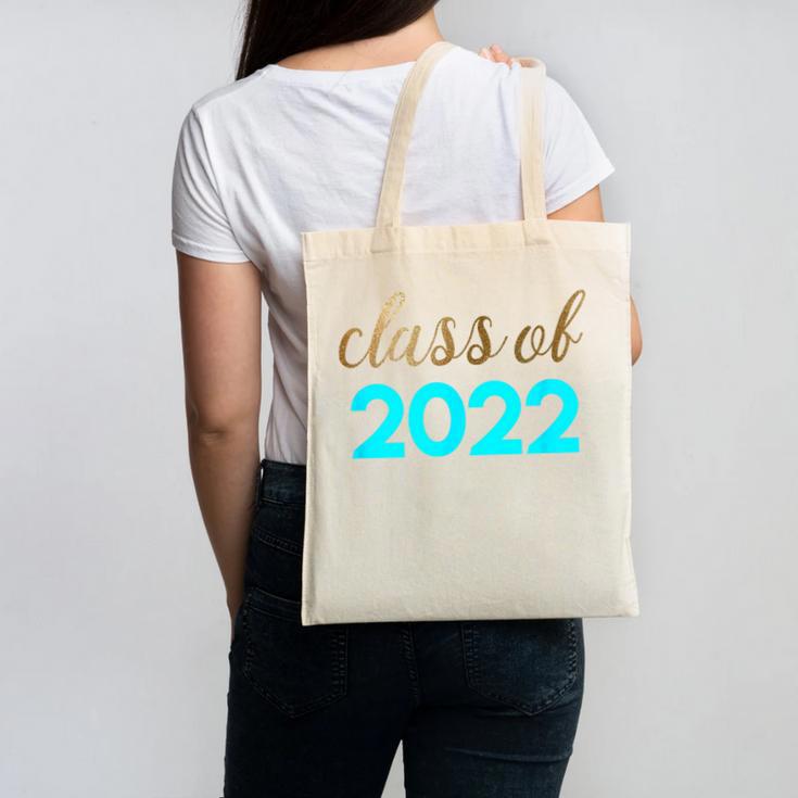 Cute Graduation Shirt Class Of 2022 Shirt Canvas Tote Bag
