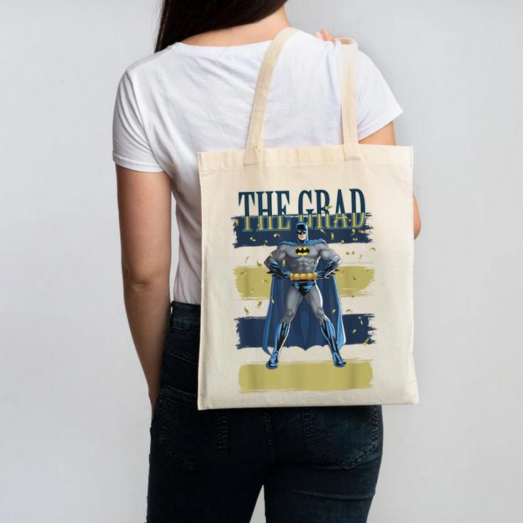 DC Comics Graduation Batman The Grad Power Stance Canvas Tote Bag