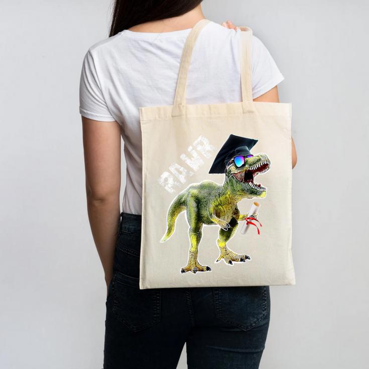 DinosaurRex Rawr Last Day Of School Graduation Shirt Canvas Tote Bag