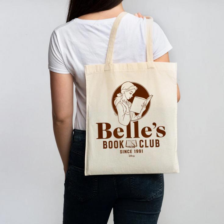 Disney Princess Belles Book Club Canvas Tote Bag