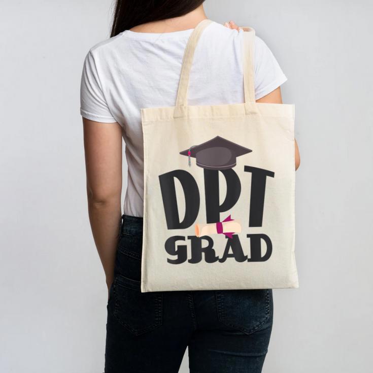 Doctor Of Physical Therapy DPT Graduation Therapist Canvas Tote Bag
