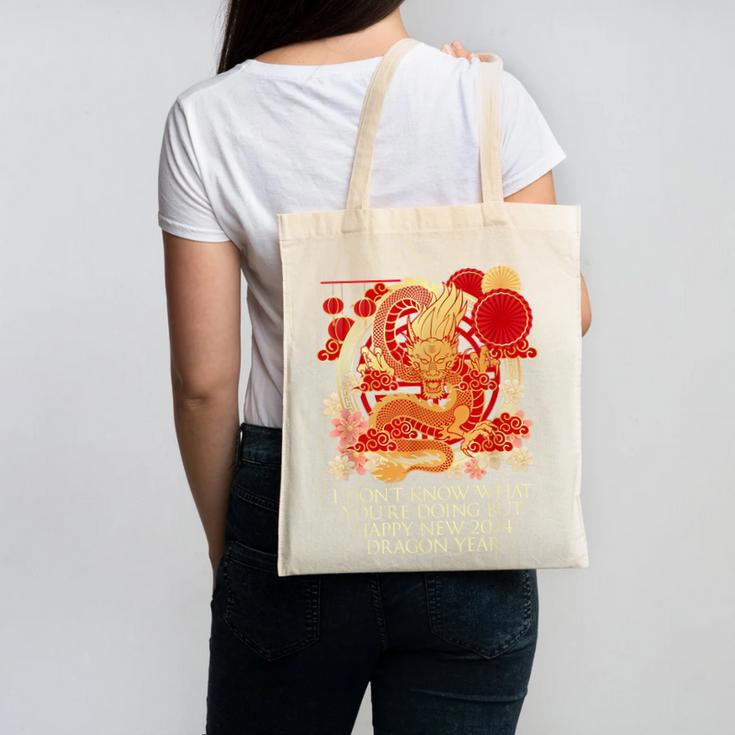 I Dont Know What Youre Doing Chinese New Year Introvert Canvas Tote Bag