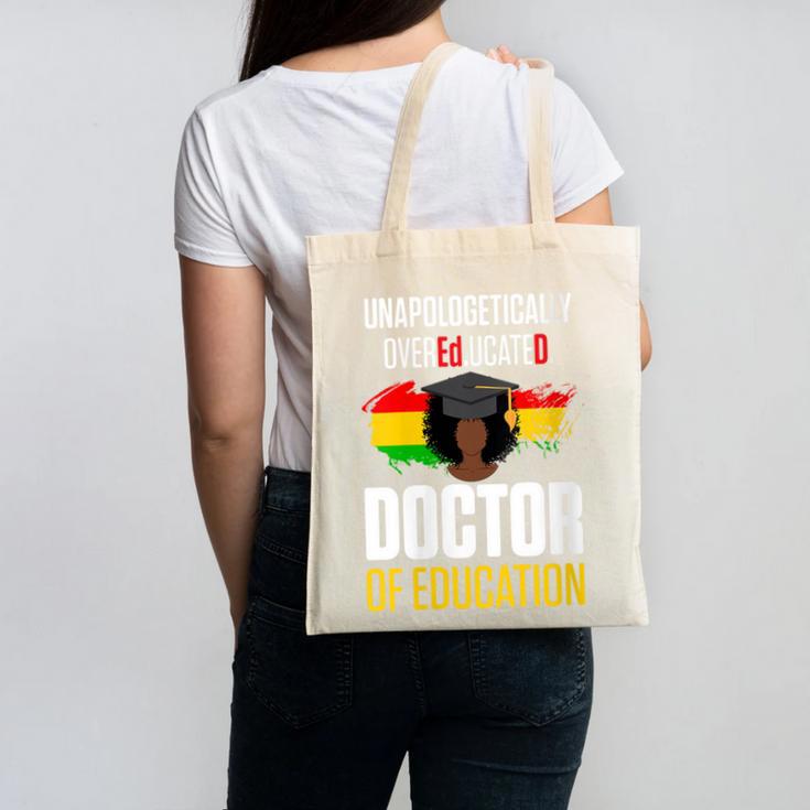 EdD Doctor Of Education Educated Doctorate Graduation Canvas Tote Bag