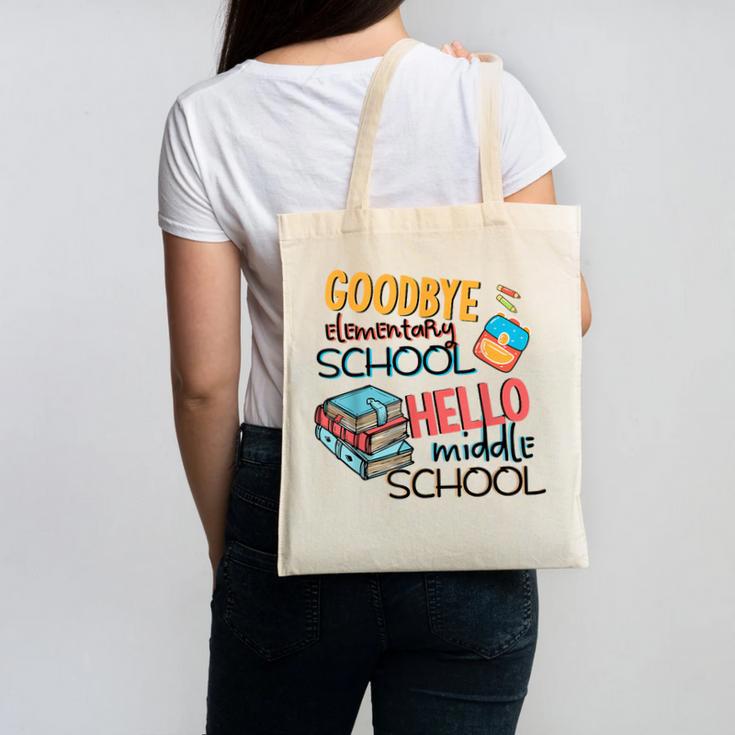 Elementary School End Of Year Graduation Middle Canvas Tote Bag