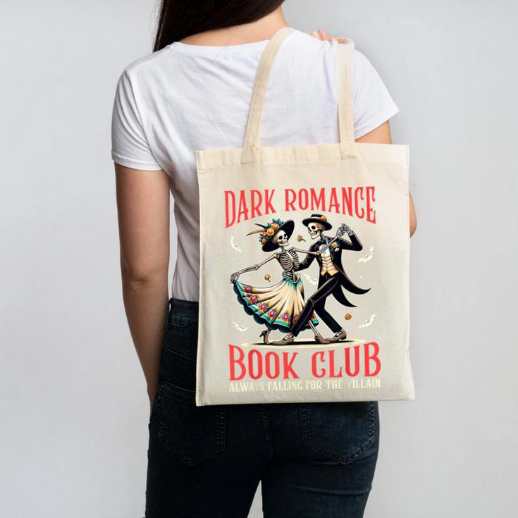Enemies To Lovers Villain Reading Dark Romance Book Club Canvas Tote Bag