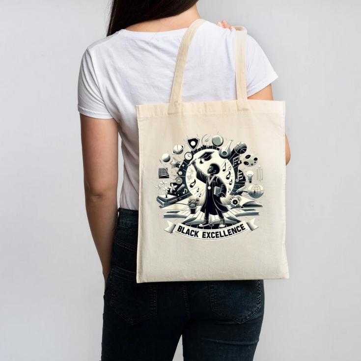 Excellence Graduation Black History Month Inspiring Canvas Tote Bag