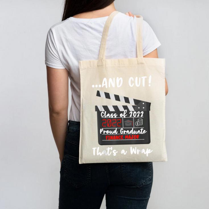 Finance Major Graduation Class Of 2022 Graduate Finance Canvas Tote Bag
